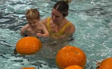Floating Pumpkin Splash